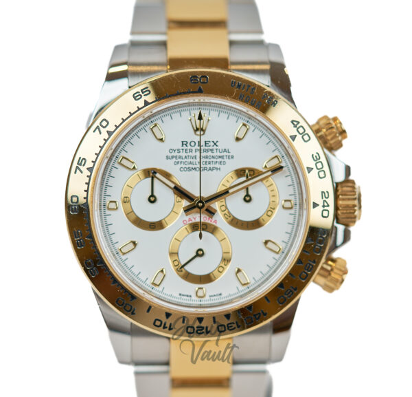 Rolex Daytona Two Tone White Dial 116503