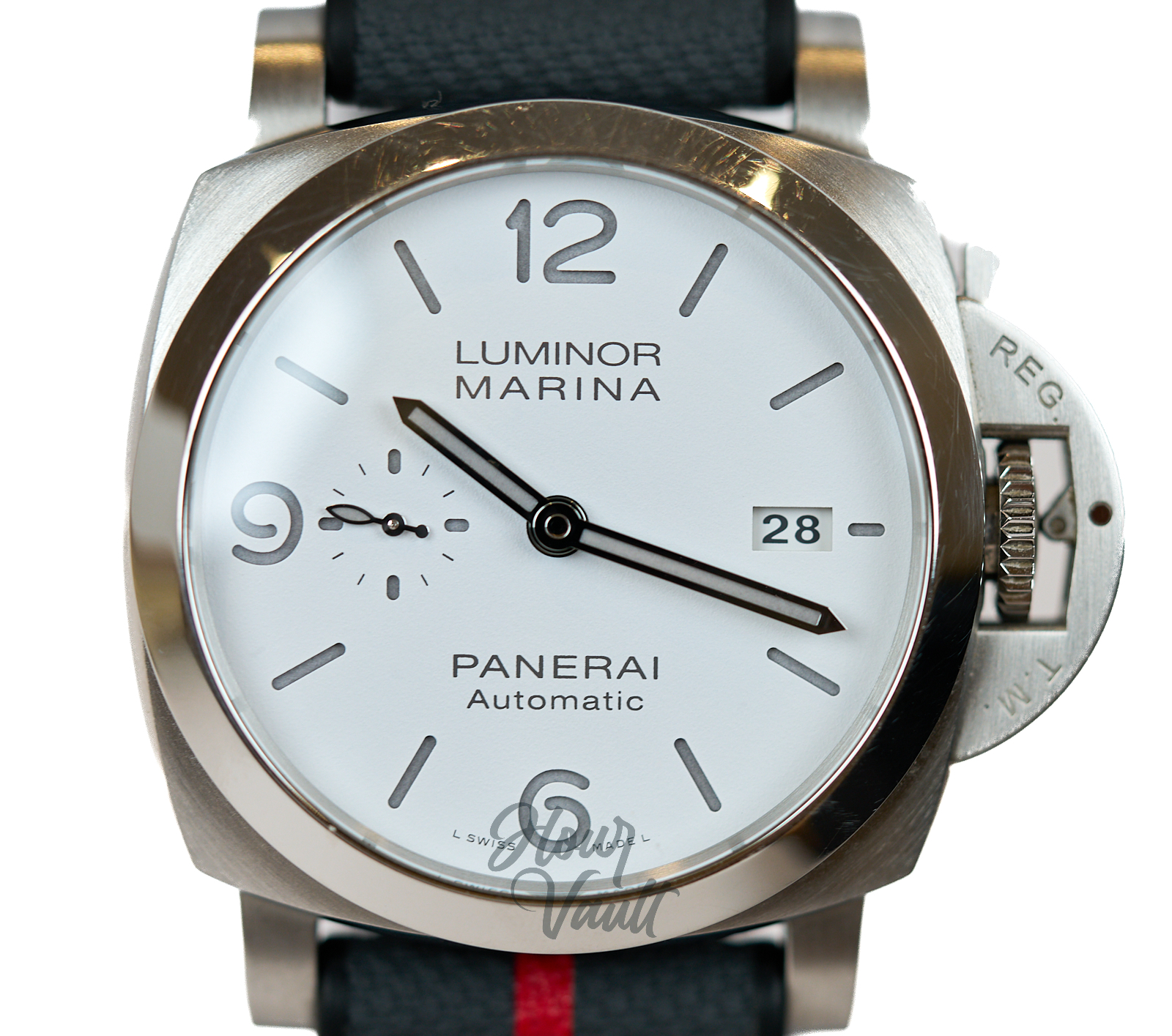 Panerai Luminor Marina White Dial 44mm Sandwich Dial Automatic PAM01314 - Image 1