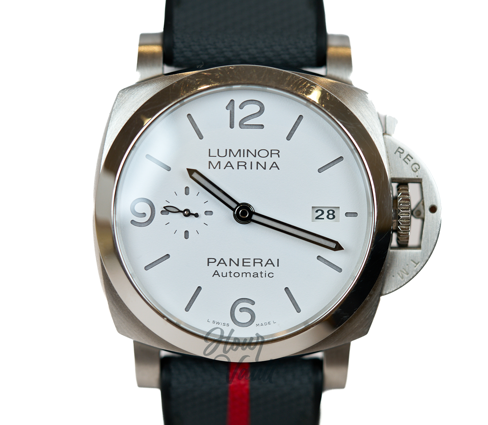 Panerai Luminor Marina White Dial 44mm Sandwich Dial Automatic PAM01314 - Image 2