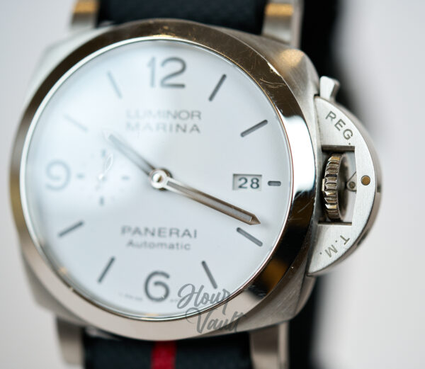Panerai Luminor Marina White Dial 44mm Sandwich Dial Automatic PAM01314