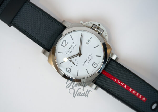 Panerai Luminor Marina White Dial 44mm Sandwich Dial Automatic PAM01314