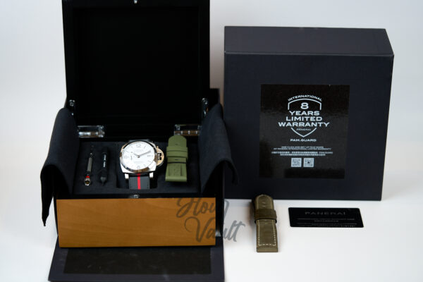 Panerai Luminor Marina White Dial 44mm Sandwich Dial Automatic PAM01314