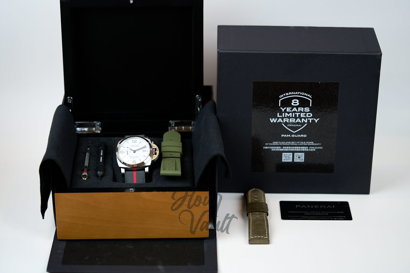 Panerai Luminor Marina White Dial 44mm Sandwich Dial Automatic PAM01314 - Image 8