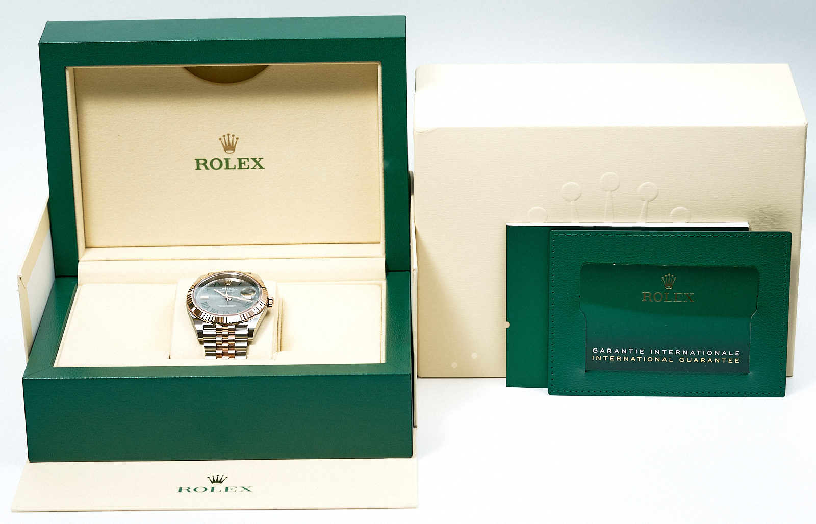 Rolex Date Just 41 Rose Gold Wimbledon 126331 - Image 7