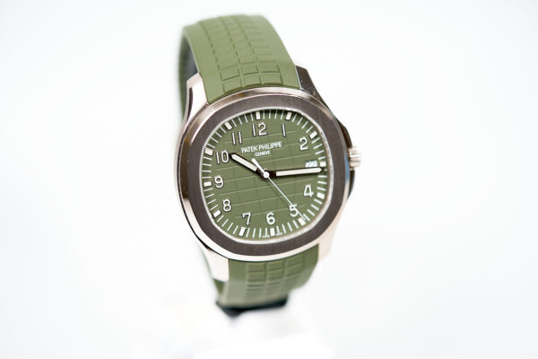 Patek Philippe Aquanaut White Gold "Green" 5168G-002