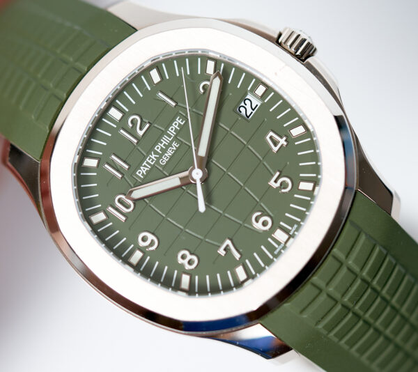 Patek Philippe Aquanaut White Gold "Green" 5168G-002