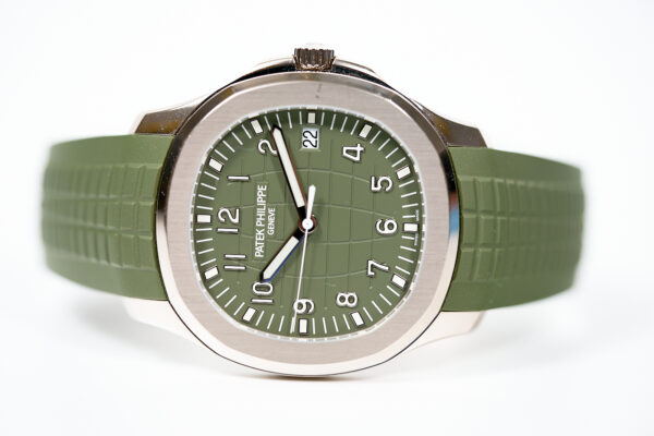 Patek Philippe Aquanaut White Gold "Green" 5168G-002