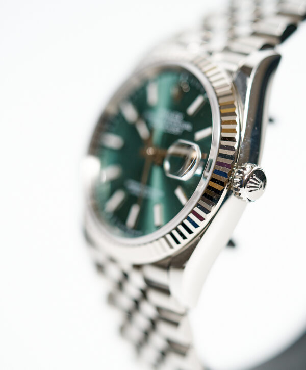 Rolex Date Just 36 "Mint Green" 126234