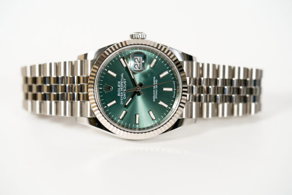 Rolex Date Just 36 "Mint Green" 126234