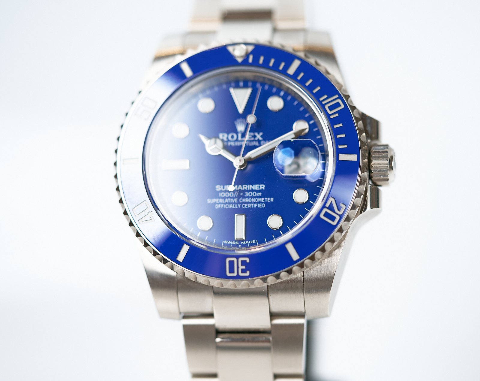 Rolex Submariner "Smurf" Rare NFC Warranty Card 116619LB - Image 3