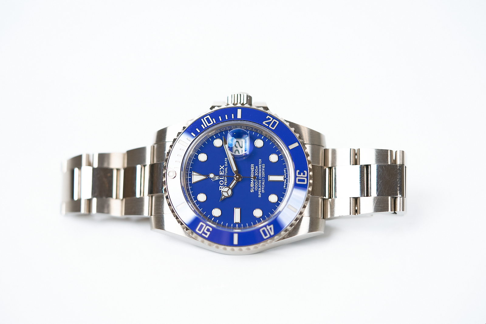 Rolex Submariner "Smurf" Rare NFC Warranty Card 116619LB - Image 6