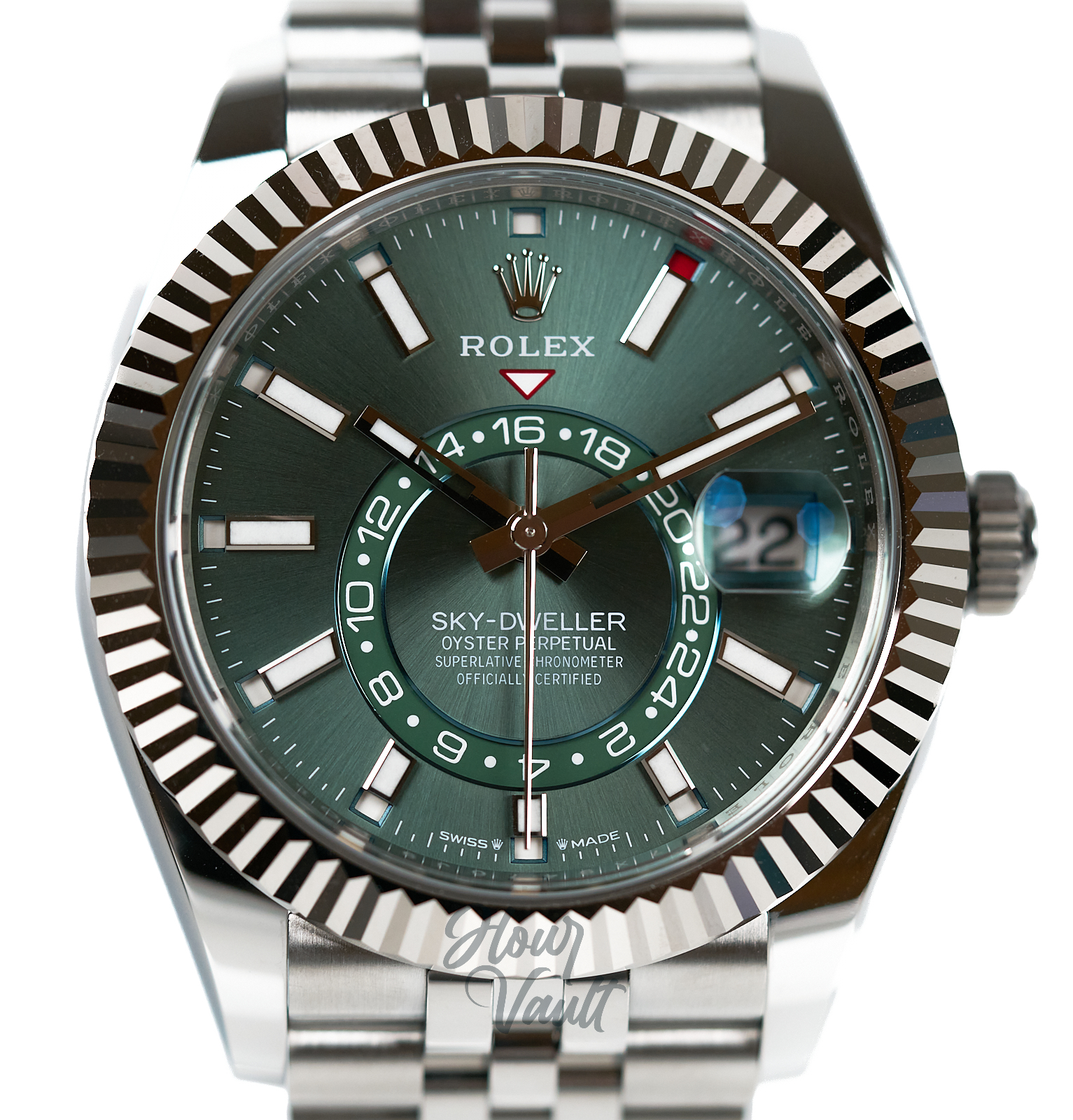 Rolex Sky Dweller Mint Green Jubilee 336934 - Image 1