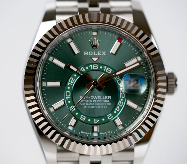 Rolex Sky Dweller Mint Green Jubilee 336934