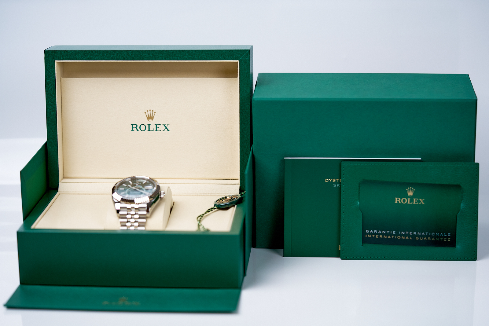 Rolex Sky Dweller Mint Green Jubilee 336934 - Image 9