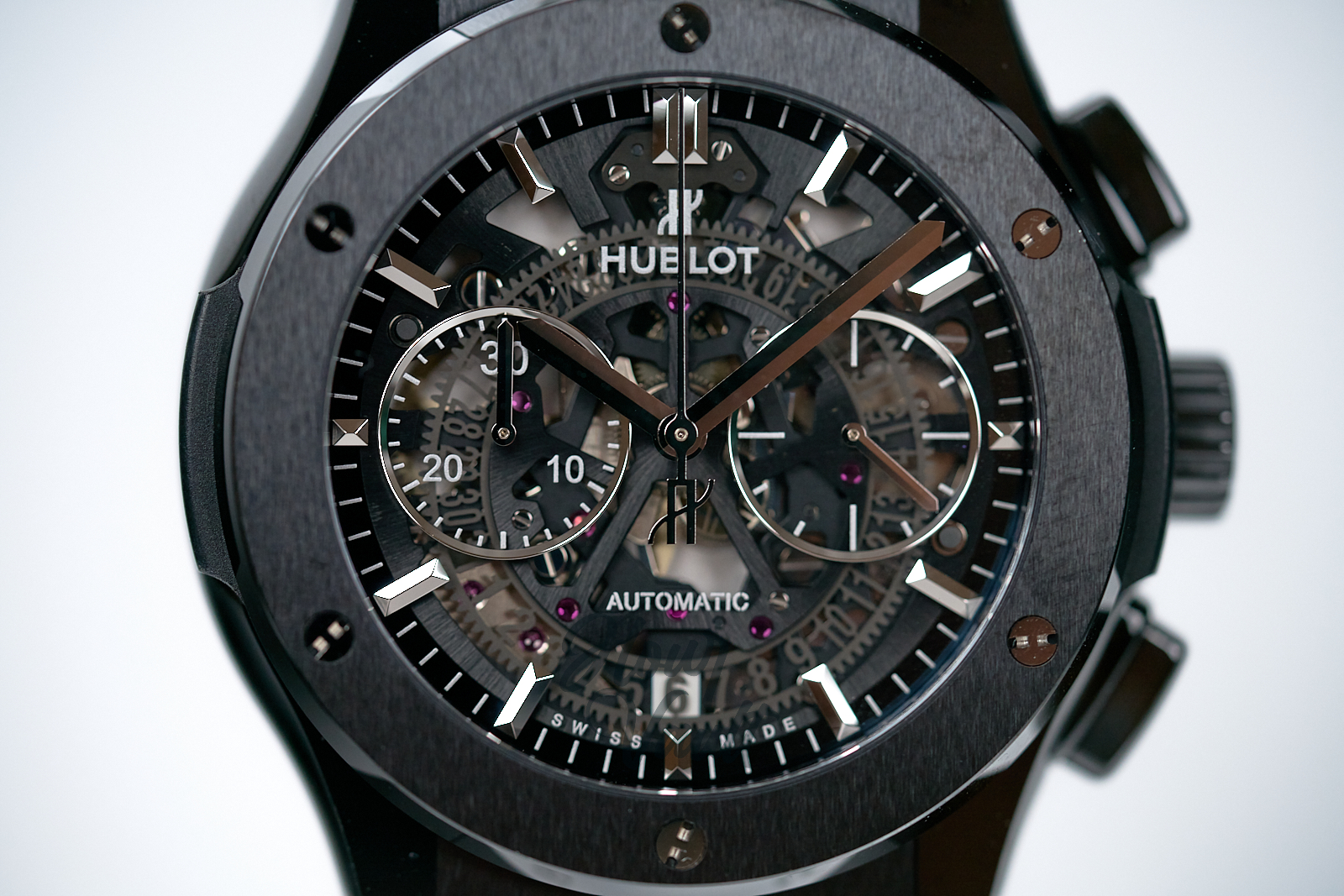 2023 Hublot Aerofusion Chronograph Black Magic 45mm 525.CM.0170.RX - Image 4