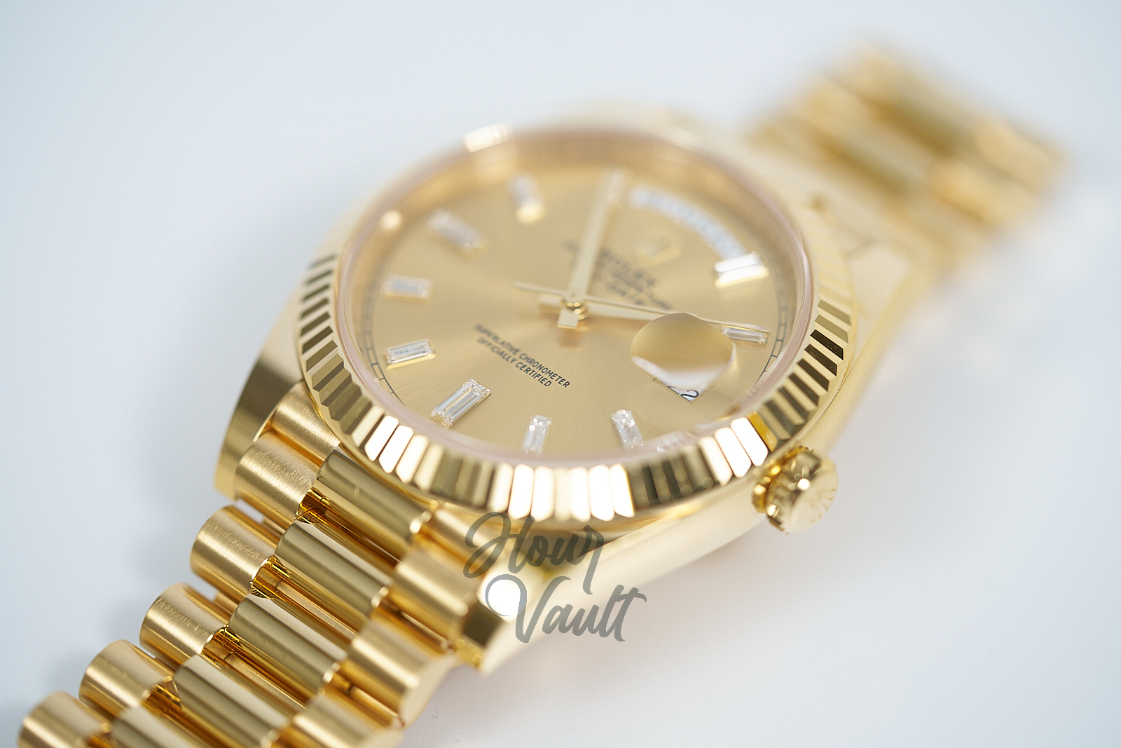 Rolex Day Date 40 228238 Champagne Diamond Dial - Image 8