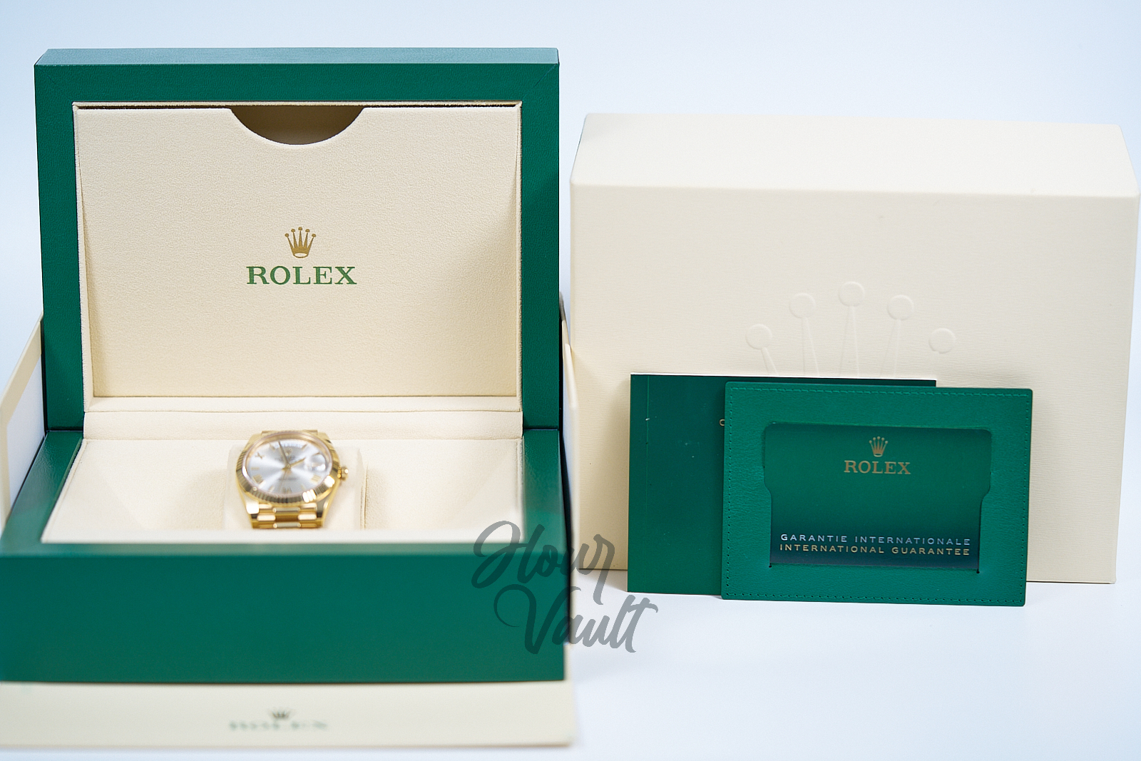 2023 Rolex Day Date 40 228238 Silver Roman Dial - Image 11