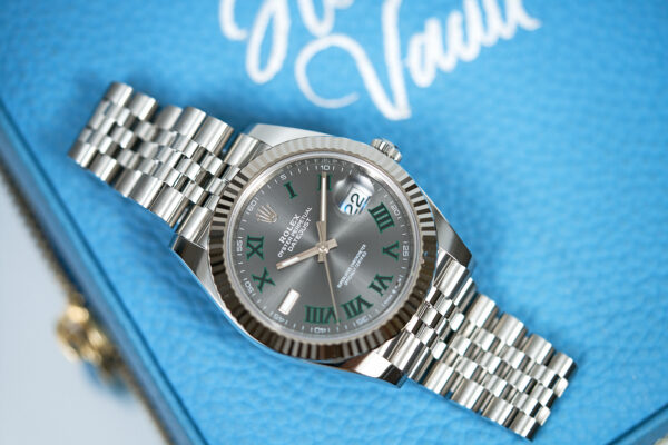 2026 Rolex Date Just 41MM 126334 "Wimbledon" BNIB