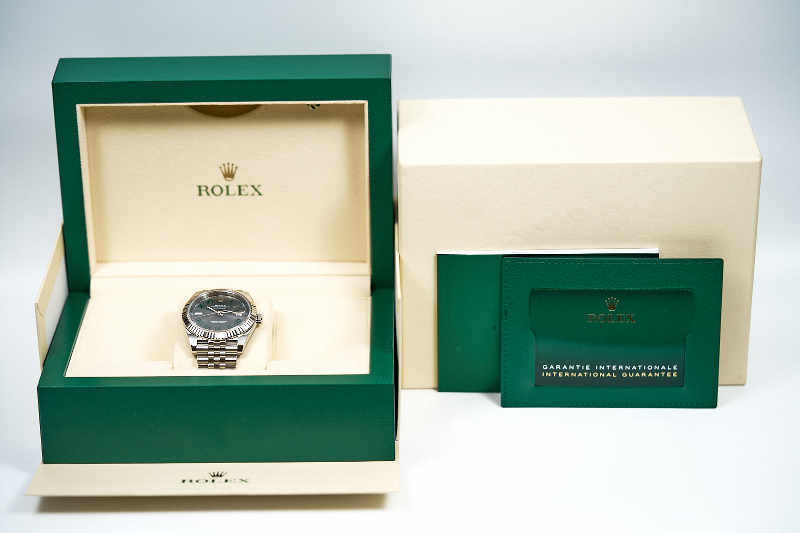2026 Rolex Date Just 41MM 126334 "Wimbledon" BNIB - Image 9