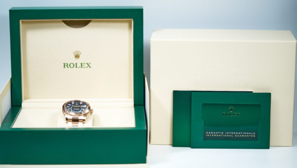 2025 Rolex Skydweller Rose Gold 42MM Blue Dial 336935