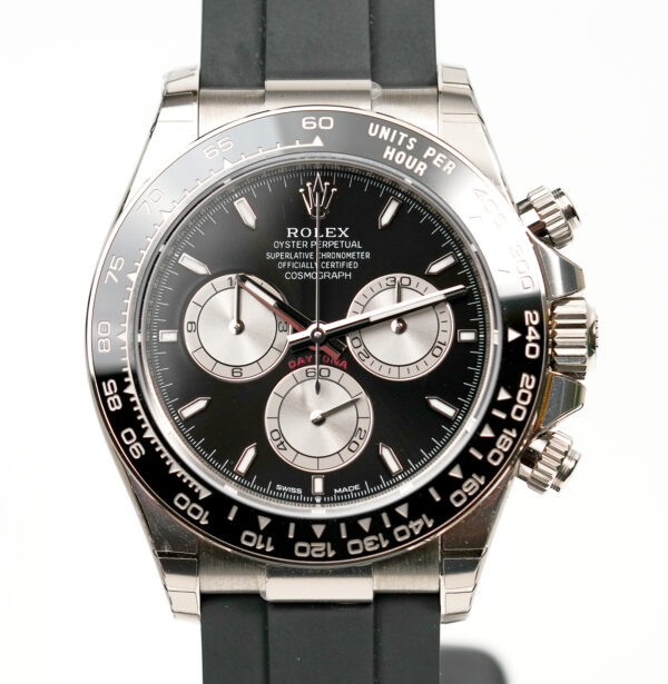 Rolex Daytona White Gold Oysterflex 126519 "Baby Le Mans"