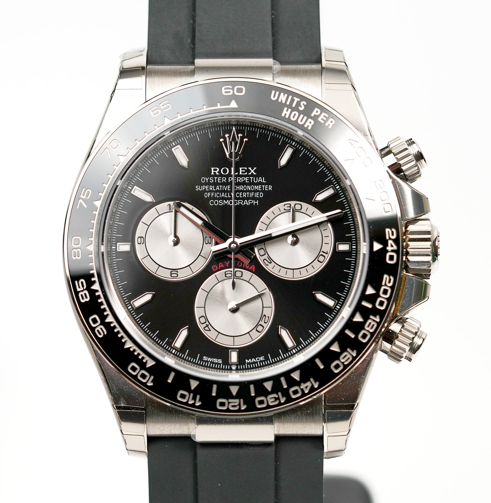 2026 Rolex Daytona White Gold Oysterflex 126519 "Baby Le Mans" BNIB - Image 1