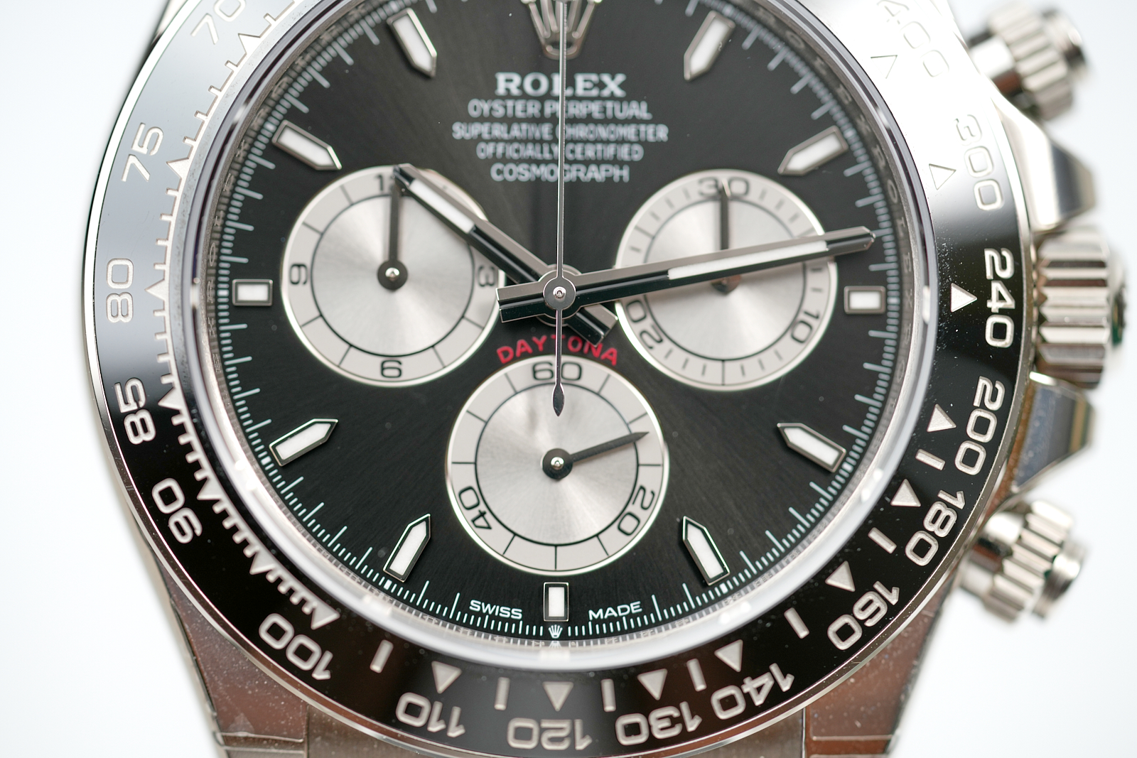 2026 Rolex Daytona White Gold Oysterflex 126519 "Baby Le Mans" BNIB - Image 4