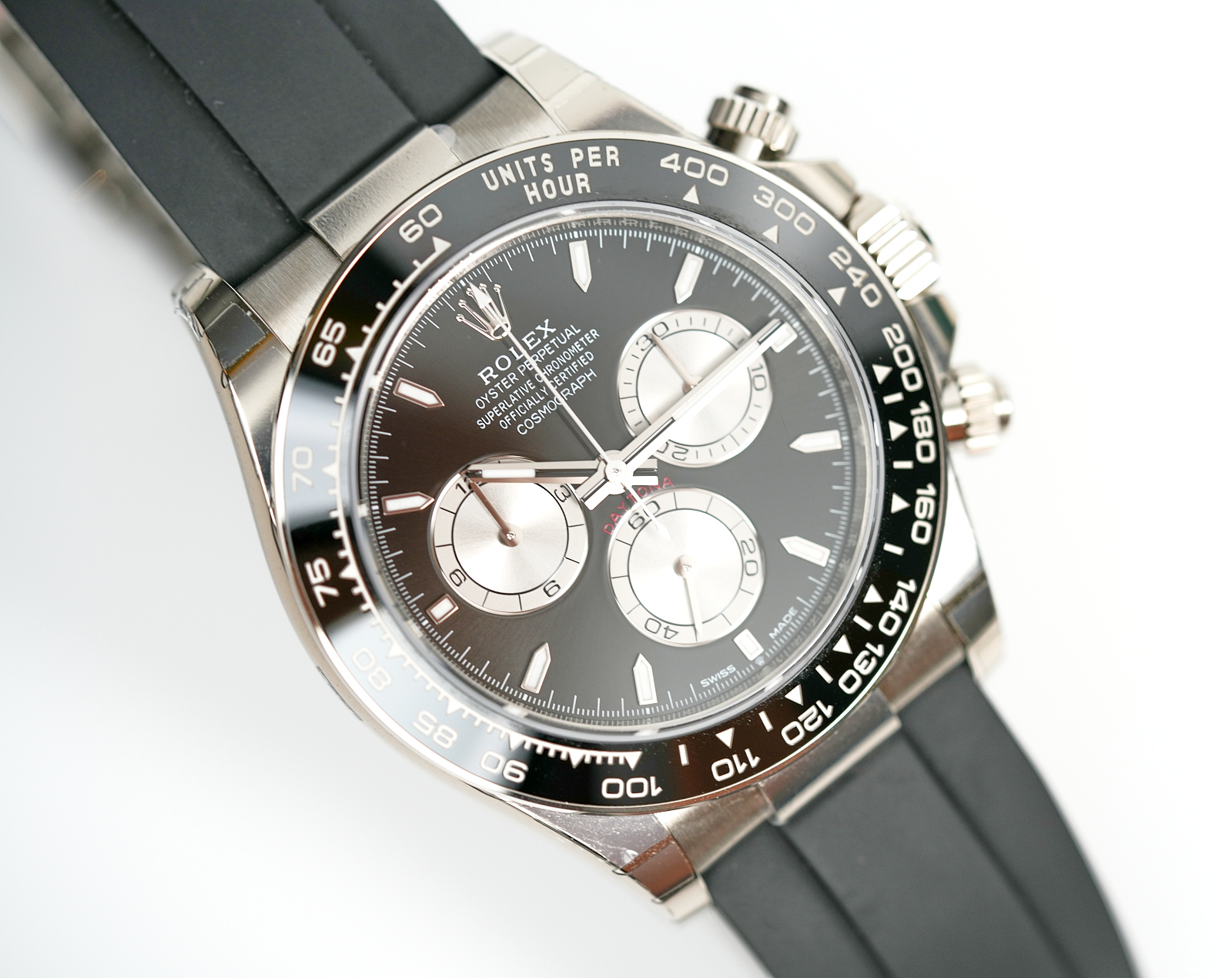 2026 Rolex Daytona White Gold Oysterflex 126519 "Baby Le Mans" BNIB - Image 6