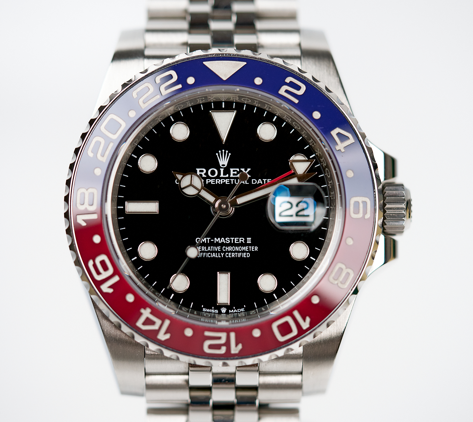 2022 Rolex GMT Master II 126710BLRO 40MM Jubilee "Pepsi" - Image 1
