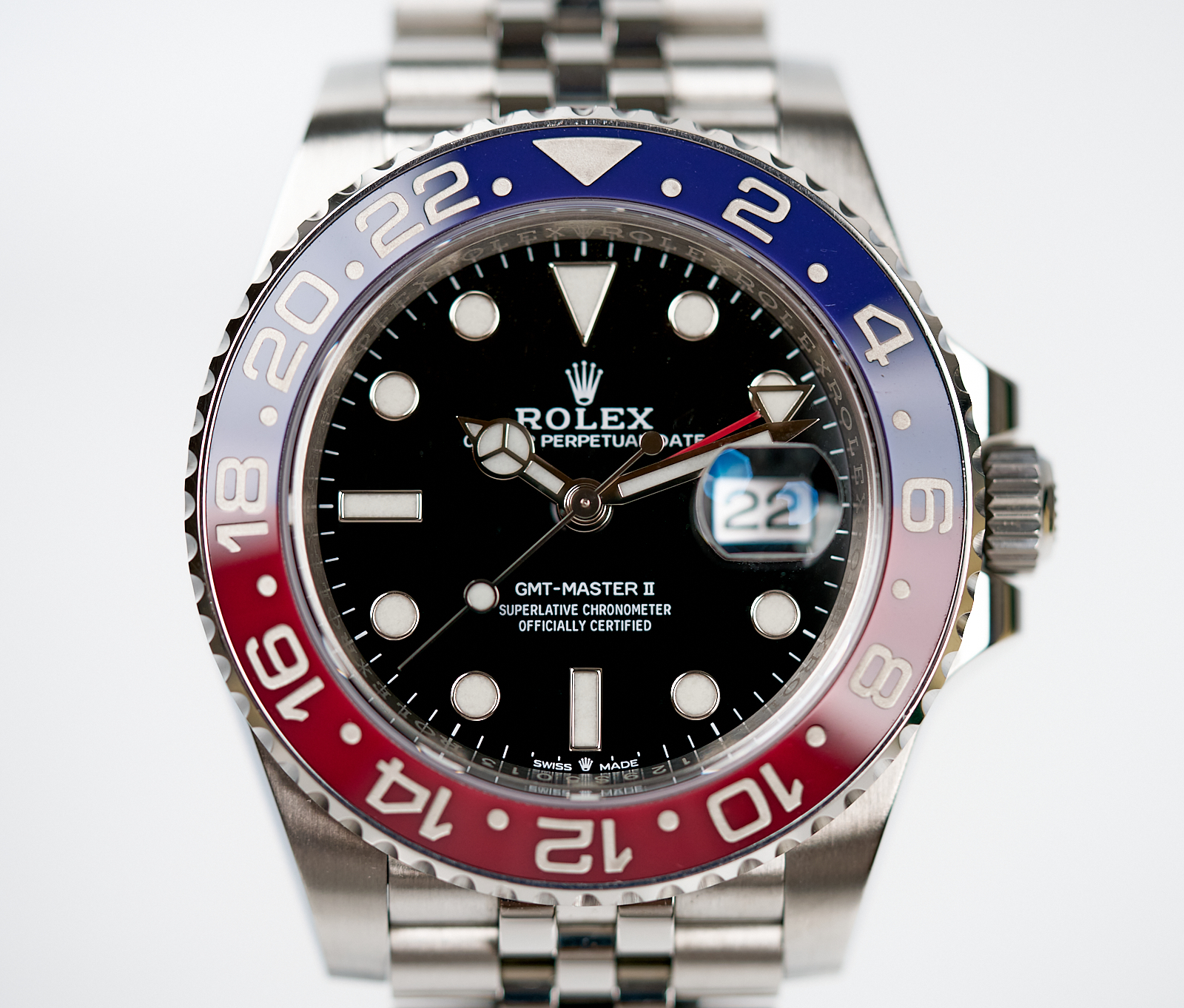 2022 Rolex GMT Master II 126710BLRO 40MM Jubilee "Pepsi" - Image 2