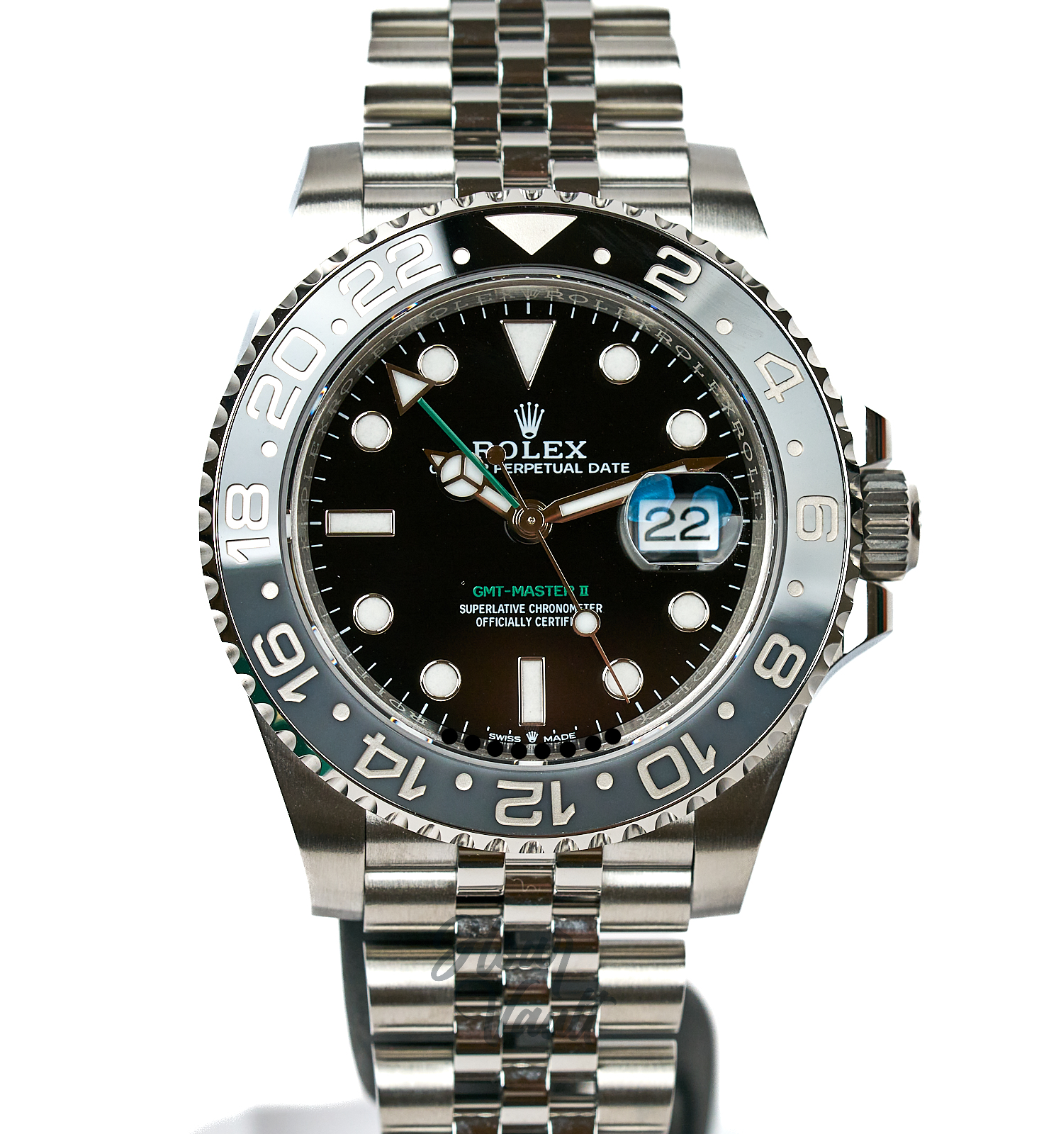 2026 Rolex GMT Master II 16710GRNR Jubilee "Bruce Wayne" BNIB - Image 3