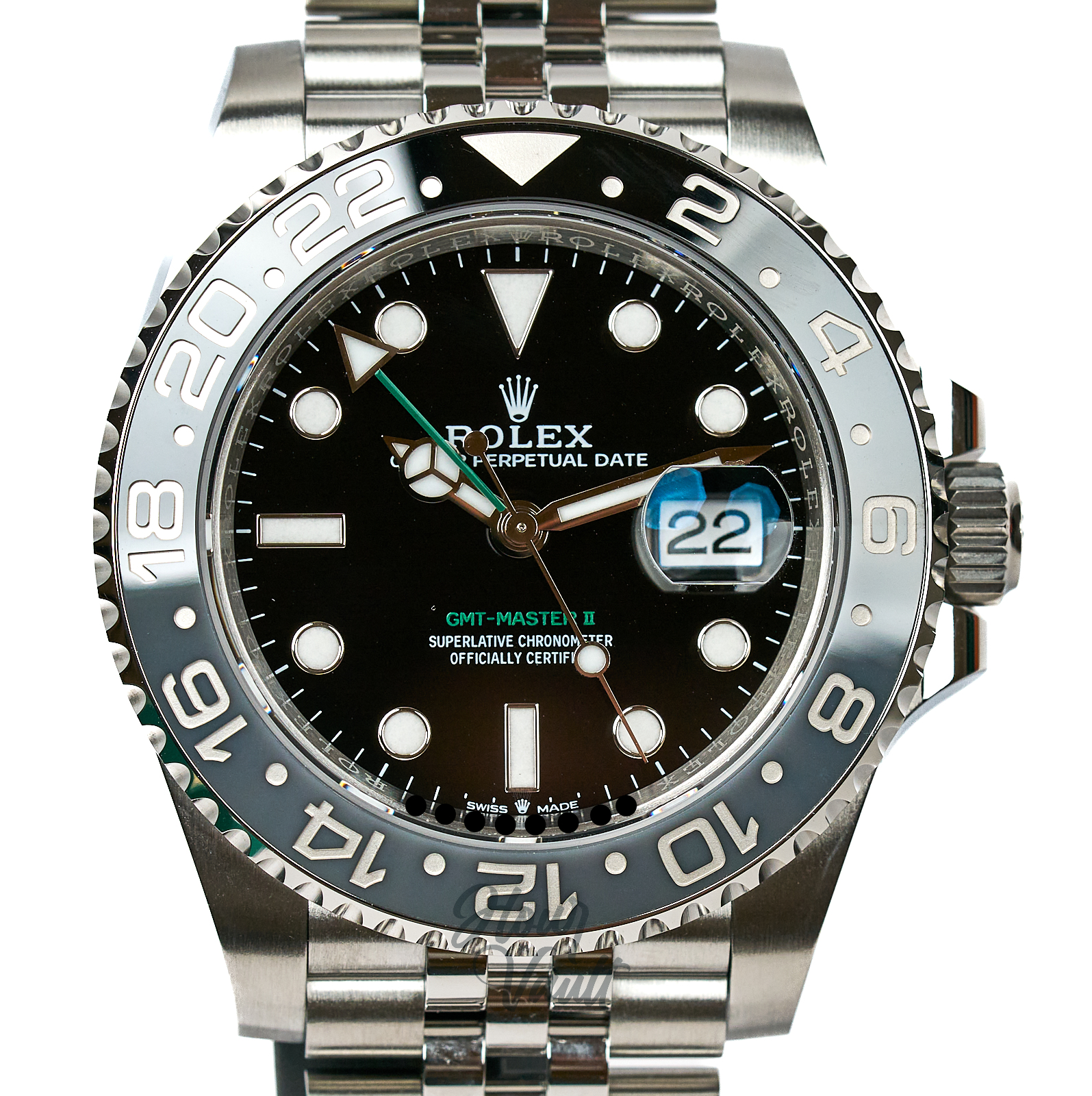 2026 Rolex GMT Master II 16710GRNR Jubilee "Bruce Wayne" BNIB - Image 2