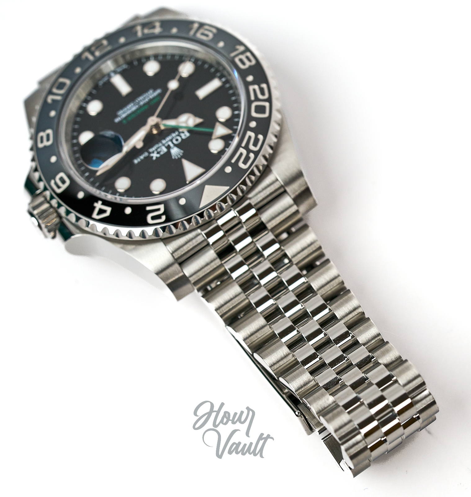 2026 Rolex GMT Master II 16710GRNR Jubilee "Bruce Wayne" BNIB - Image 7