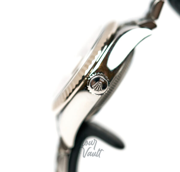 2025 Rolex Date Just 28MM 279174 "Dark Grey Diamonds"