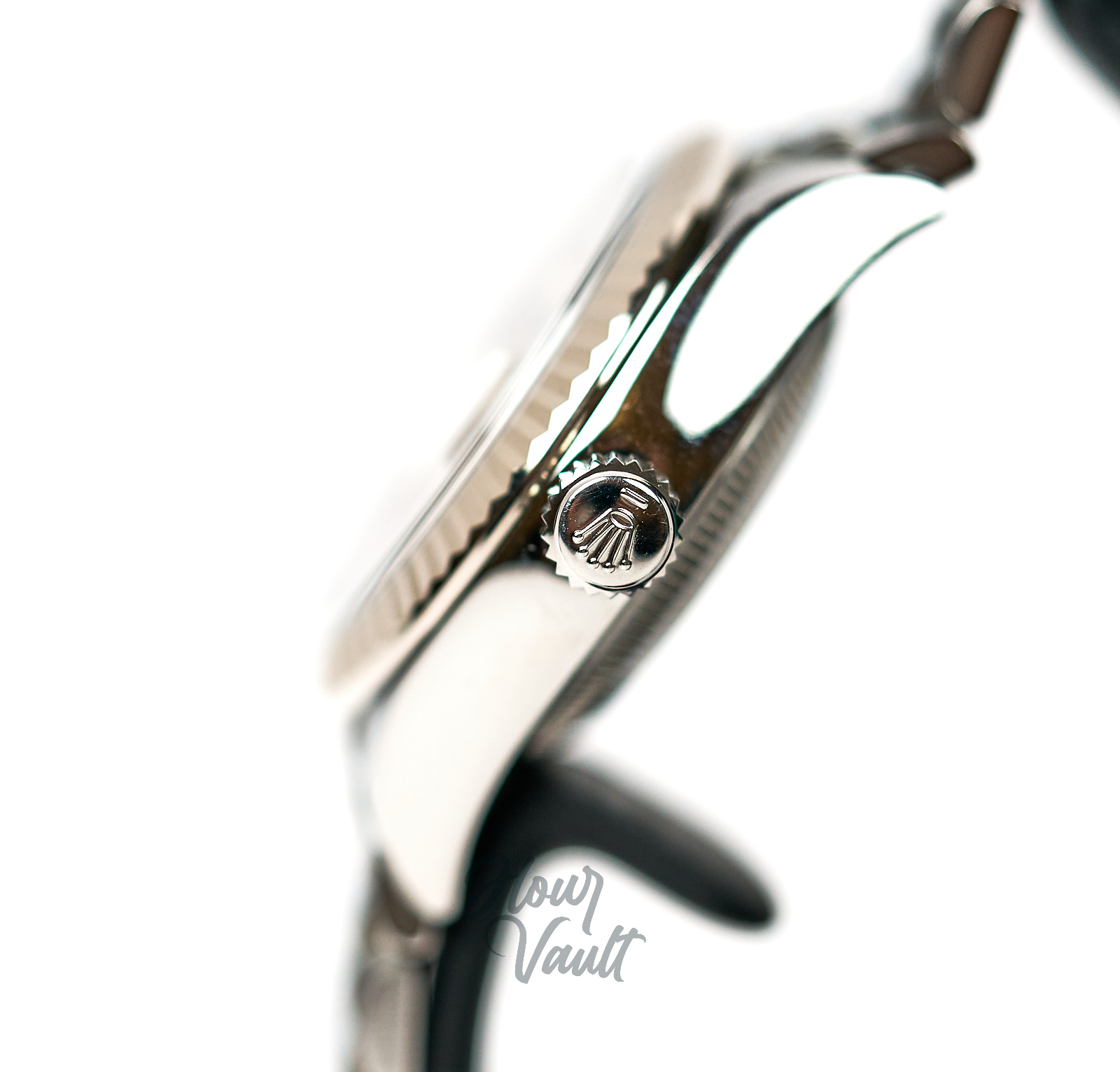 2025 Rolex Date Just 28MM 279174 "Dark Grey Diamonds" - Image 3