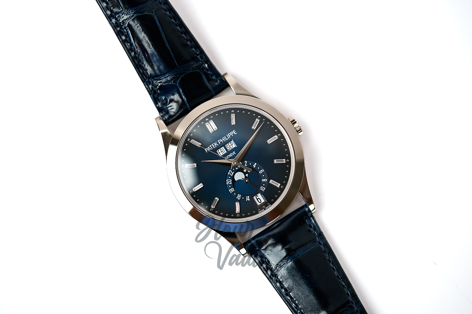 2026 Patek Philippe Complications Blue Baguette 5396G-017 BNIB - Image 6