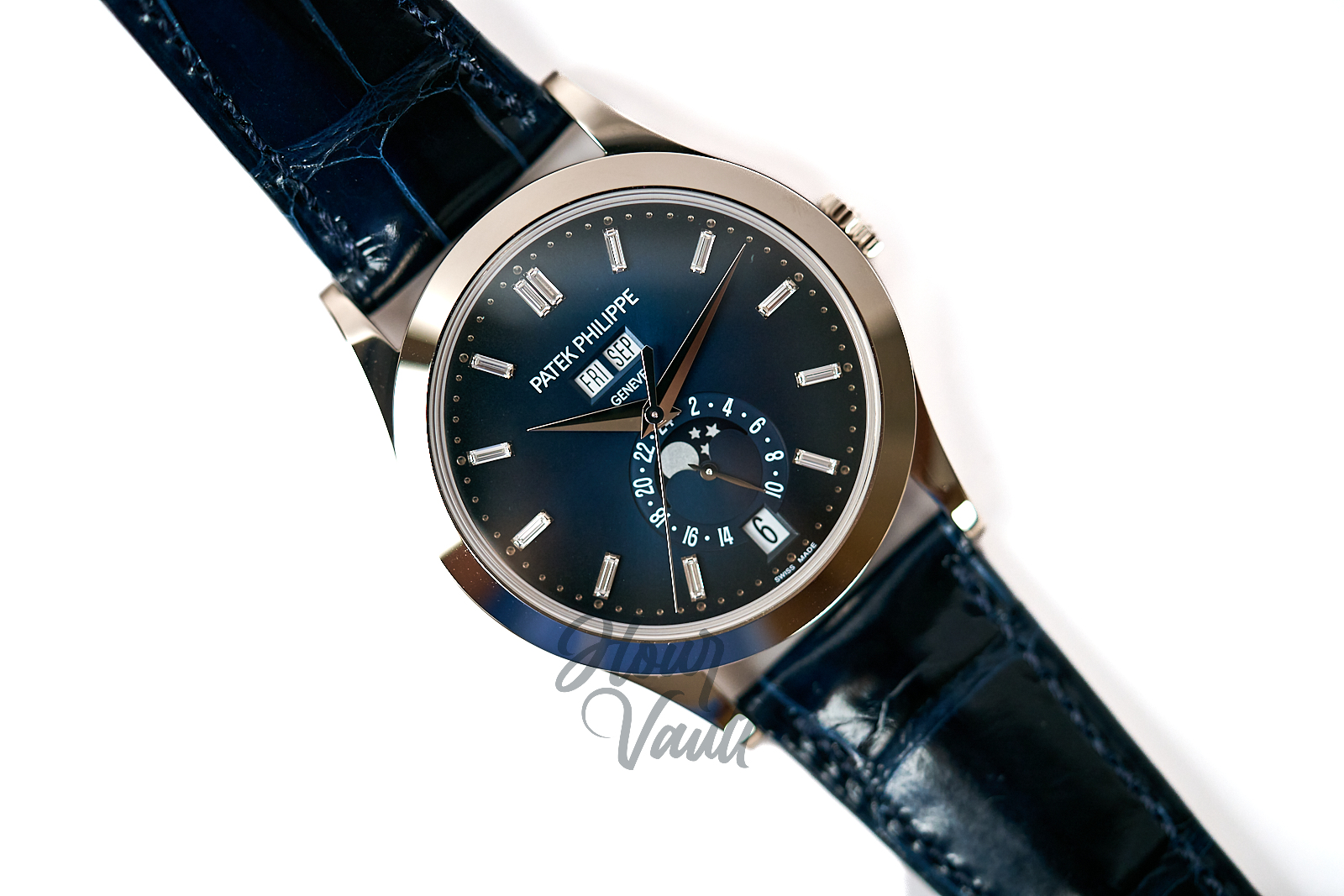 2026 Patek Philippe Complications Blue Baguette 5396G-017 BNIB - Image 7