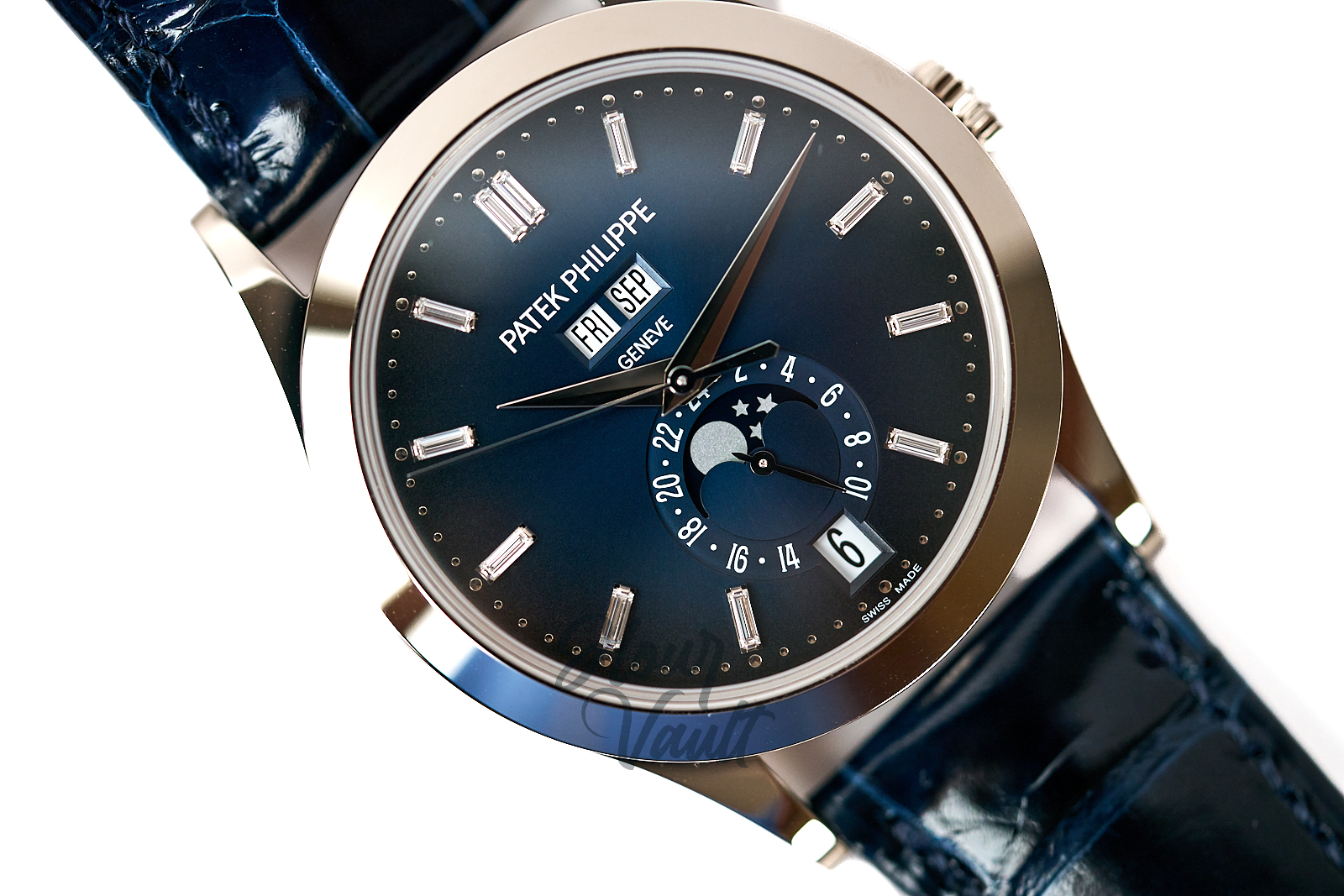2026 Patek Philippe Complications Blue Baguette 5396G-017 BNIB - Image 4