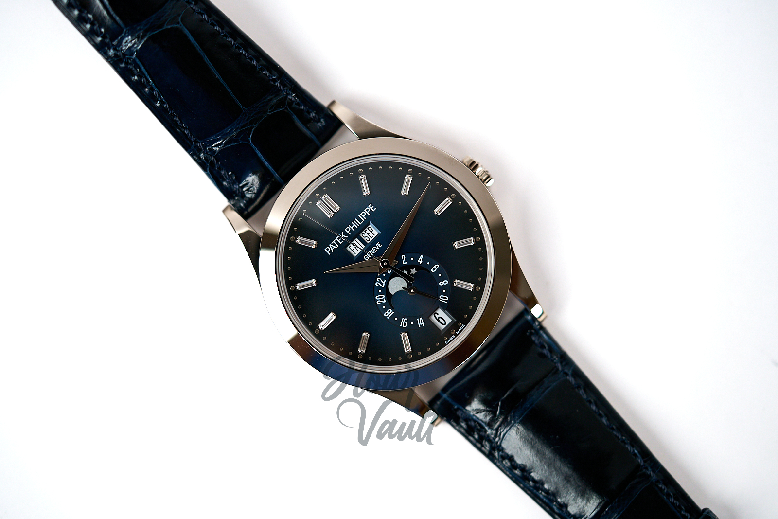 2026 Patek Philippe Complications Blue Baguette 5396G-017 BNIB - Image 8