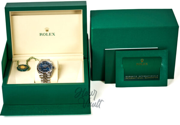 2026 Rolex Date Just 36 126234 "Blue Roman" Dial BNIB