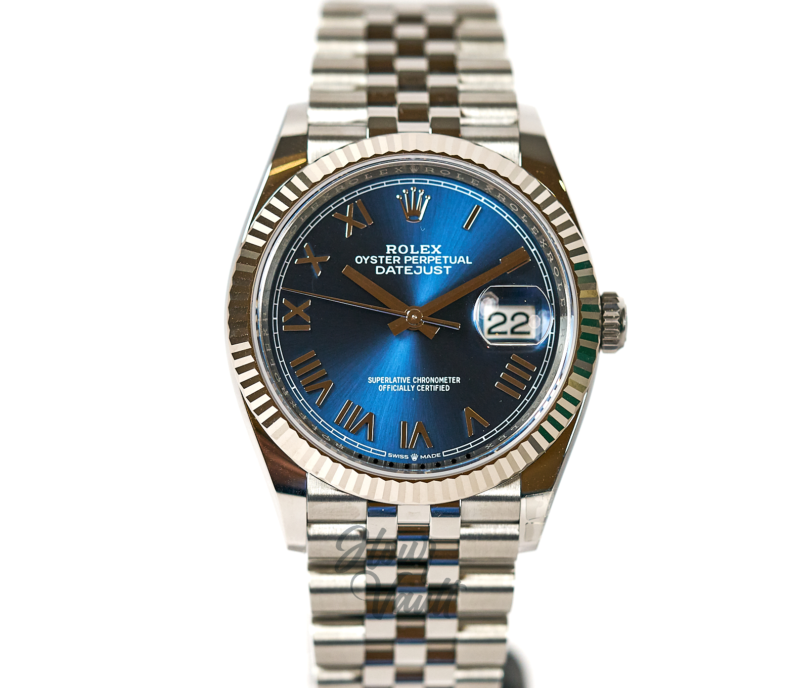 2026 Rolex Date Just 36 126234 "Blue Roman" Dial BNIB - Image 2
