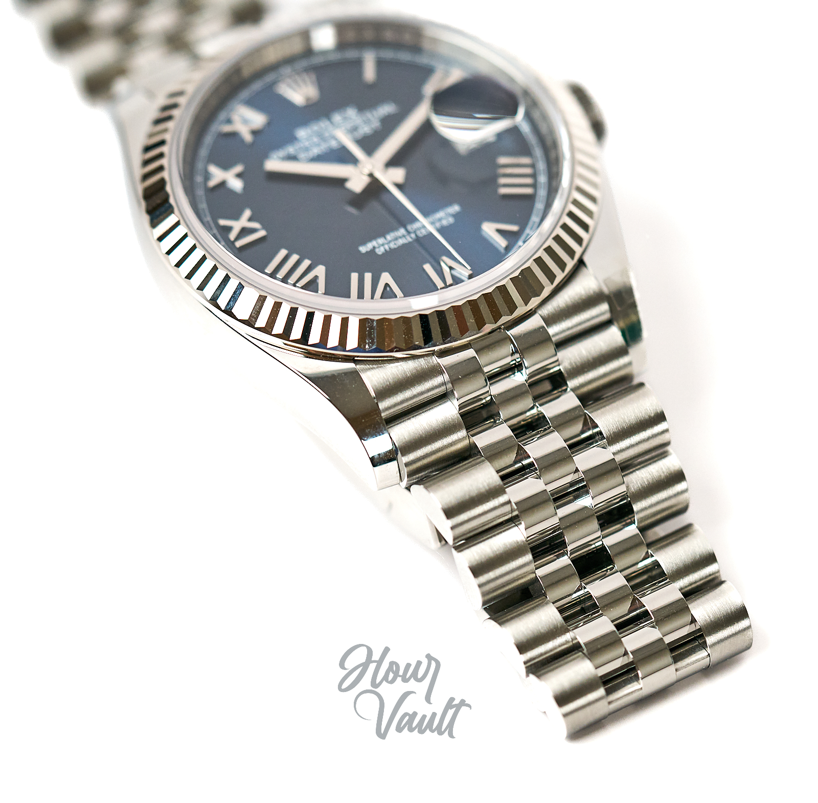 2026 Rolex Date Just 36 126234 "Blue Roman" Dial BNIB - Image 5