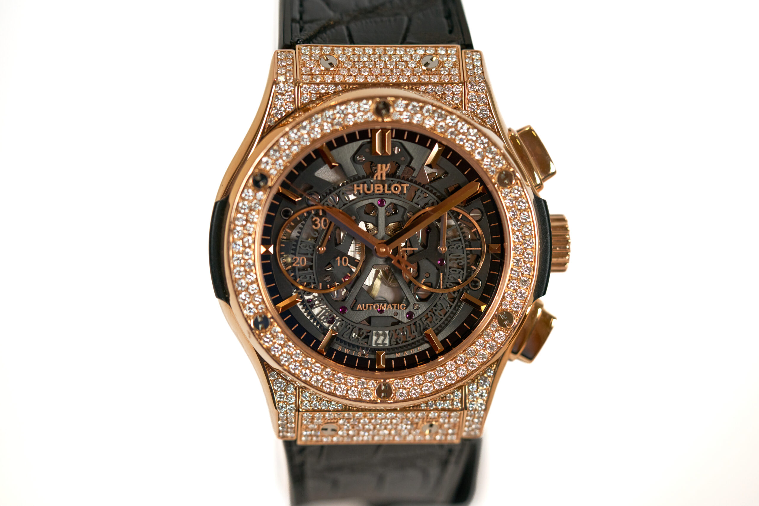 Hublot Classic Fusion Aerofusion Chronograph King Gold 45MM - Image 2